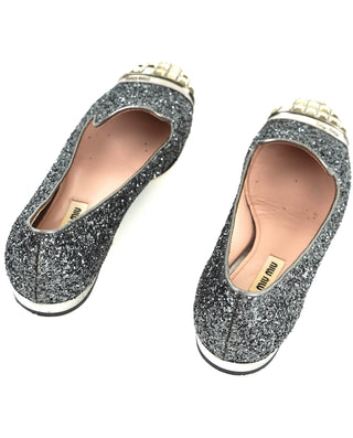 Glitter Loafers