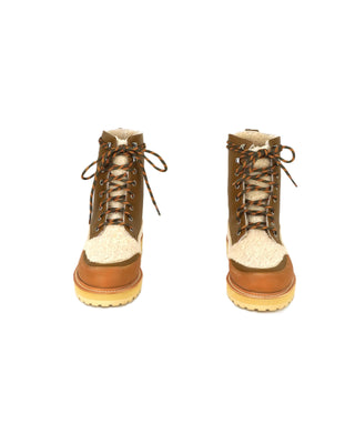 x DIEMME Leather Combat Boots