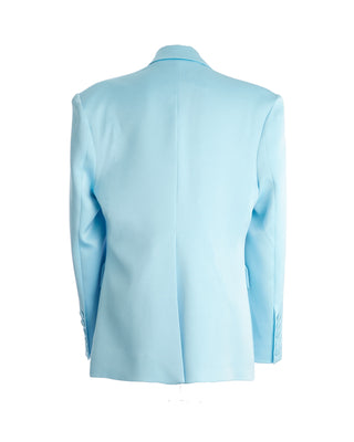 Wells Crêpe Satin Blazer