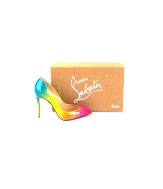 Pigalle Follies Rainbow Patent Leather Pumps