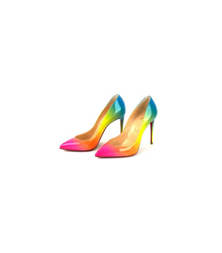 Pigalle Follies Rainbow Patent Leather Pumps