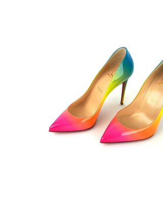 Pigalle Follies Rainbow Patent Leather Pumps