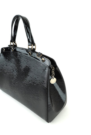 Epi Leather Patent Brea MM Bag