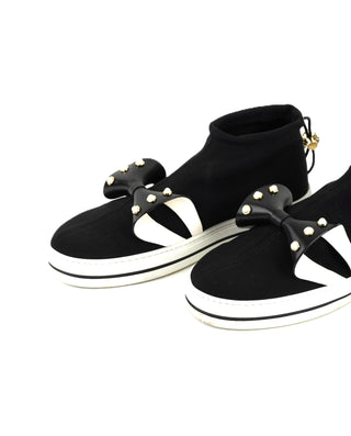 Neoprene Bow Sneakers